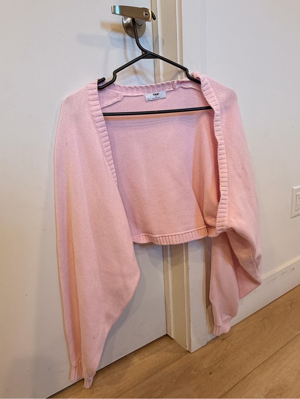 TNA Pink gramercy shrug